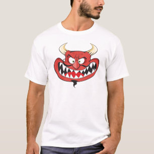 Crazy laughing evil devil T-Shirt