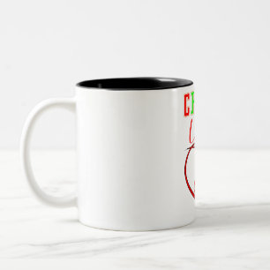 Crazy Lock Valentine's cute gift for lock Two-Tone Coffee Mug