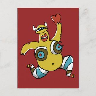 Crazy Love by Sian Elliot Postcard