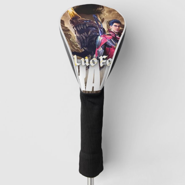 Crazy - Luo Feng Golf Head Cover (Front)