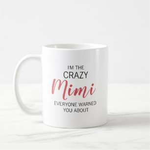 Crazy Mimi Personalized Name Coffee Mug
