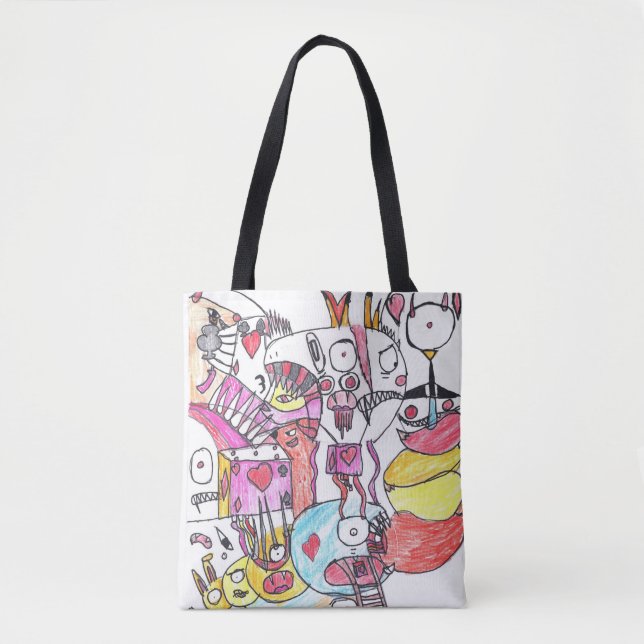 Crazy Morph Tote Bag (Front)