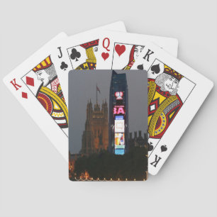 Crazy! New York City meets London Playing Cards
