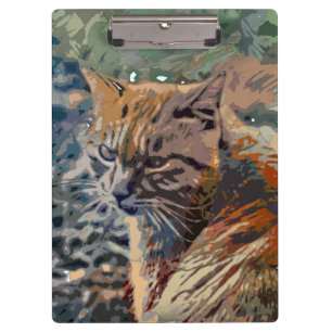 Crazy Paint - Cat 2 Clipboard