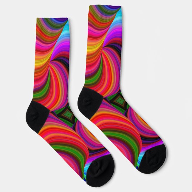 Crazy Pattern Socks (Right)