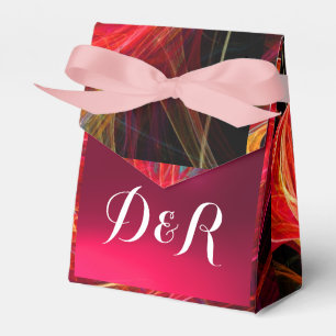 CRAZY PHOTON GEMSTONE red pink MONOGRAM Favour Box