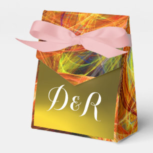 CRAZY PHOTON  GEMSTONE yellow MONOGRAM Favour Box