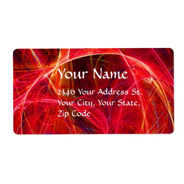 CRAZY PHOTON monogram Vibrant black pink red (Front)