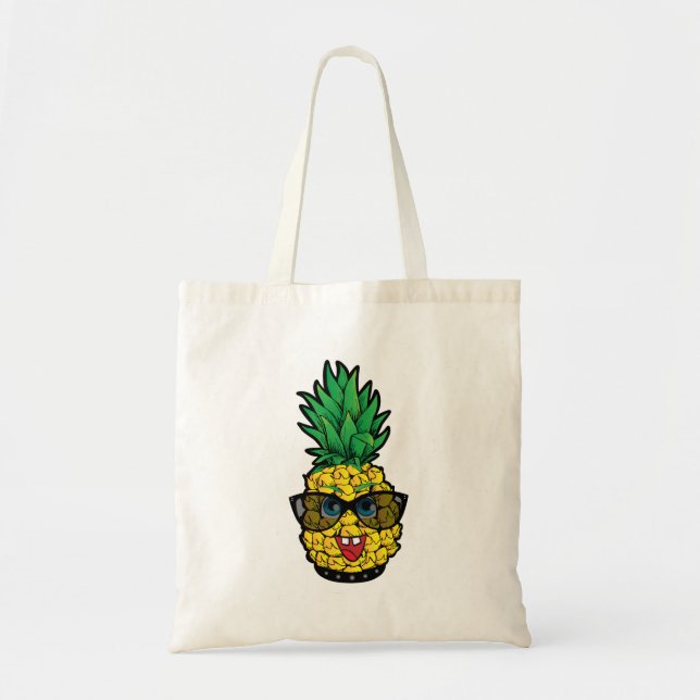Crazy Pineapple   Tote Bag (Front)