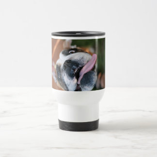 Crazy Pit Bull Dog Travel Mug