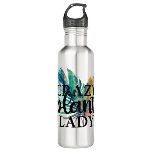 Crazy Plant Lady 710 Ml Water Bottle