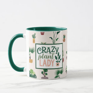 Crazy Plant Lady Funny Coffee Mug