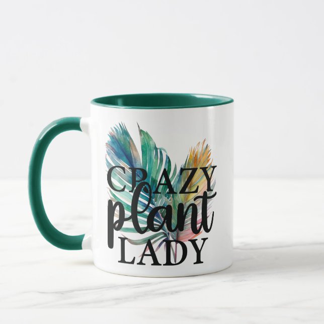 Crazy Plant Lady Mug (Left)