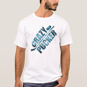 Crazy Pucker (Hockey) T-Shirt