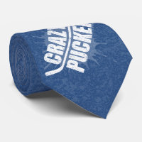 Crazy Pucker (Hockey) Tie
