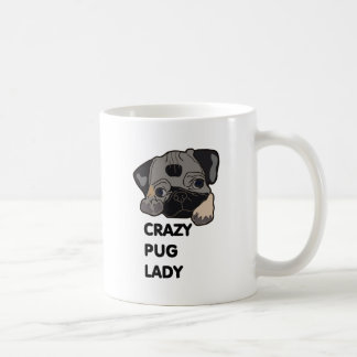 Crazy Pug Lady Coffee Mug