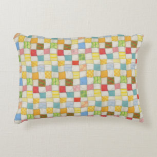 CRAZY QUILT Accent Pillow