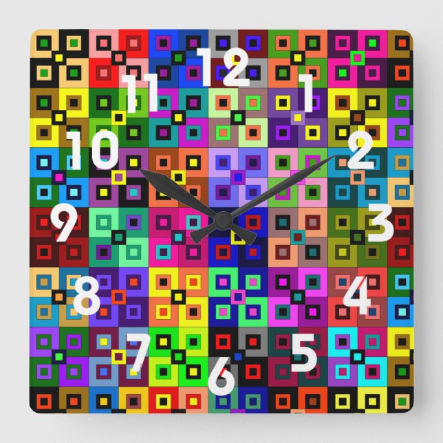 Crazy Quilt Clock (Front)