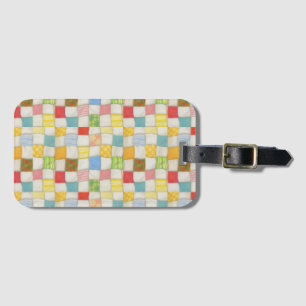 CRAZY QUILT Luggage Tag