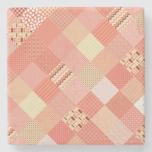 CRAZY QUILT STONE COASTER