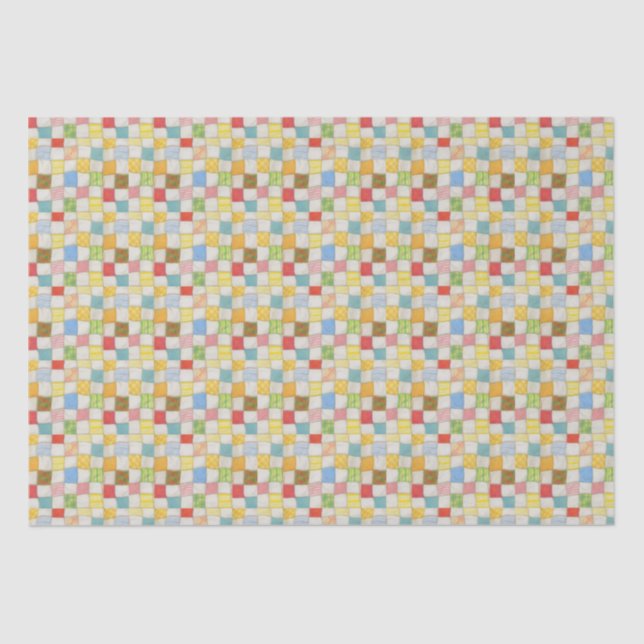 CRAZY QUILT Tissue Paper (Front)