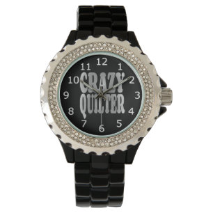 Crazy Quilter in Silver Watch