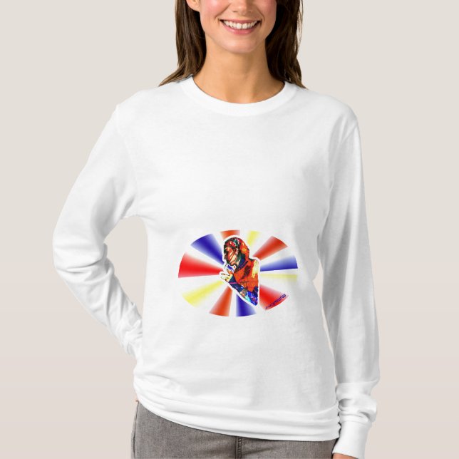 crazy RetroShirt - girl - woman T-Shirt (Front)