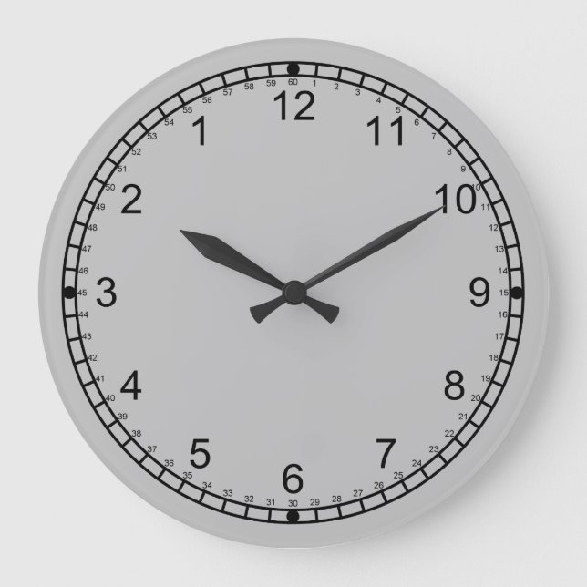 crazy reverse dial clock (Front)