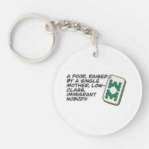 Crazy Rich Asians Mahjong scene quote Classic Key Ring