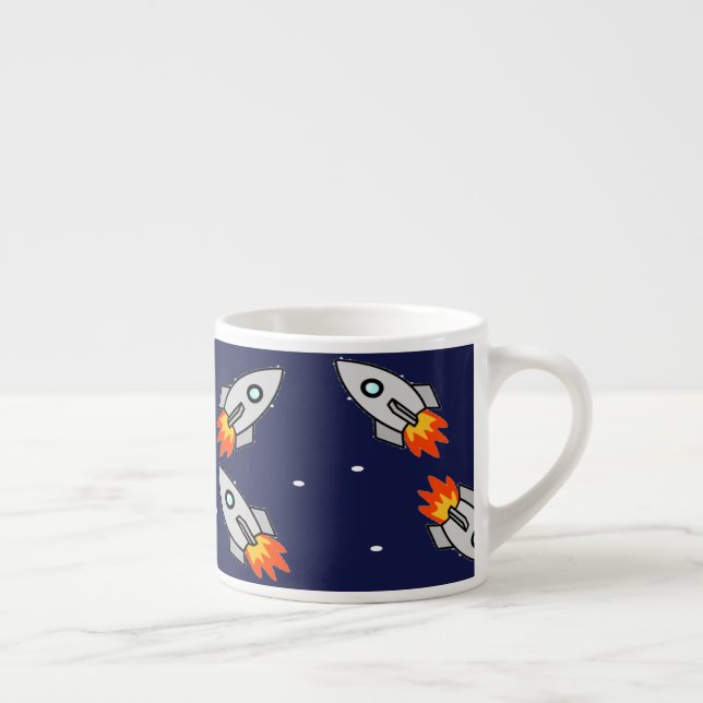Crazy rockets espresso cup (Right)