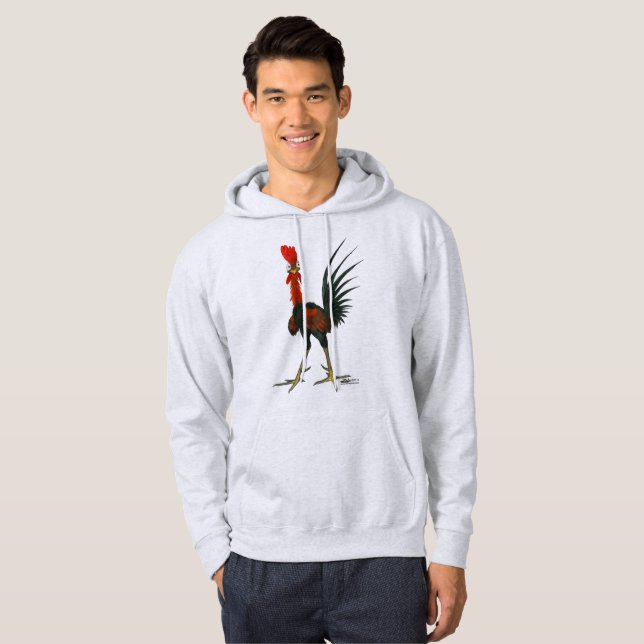 Crazy Rooster Hoodie (Front Full)