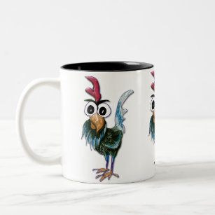 Crazy Rooster Mug