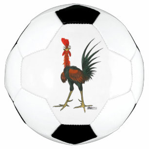 Crazy Rooster Soccer Ball