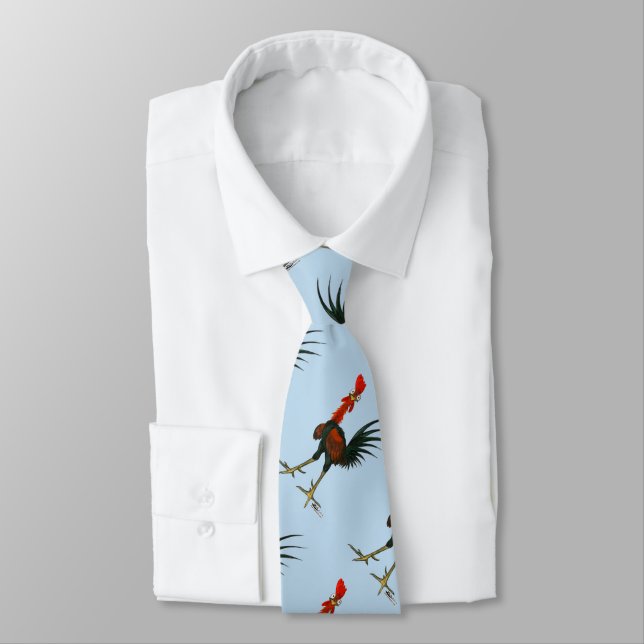 Crazy Rooster Tie (Tied)