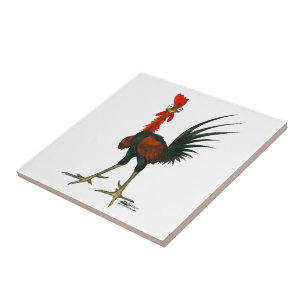 Crazy Rooster Tile