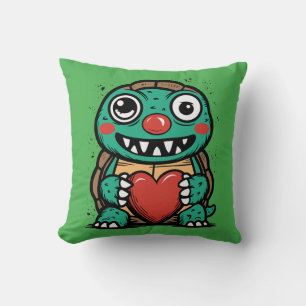 Crazy Schildkröte Cushion