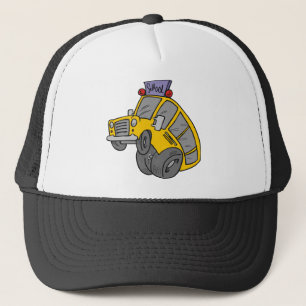 Crazy School Bus Trucker Hat