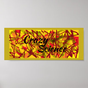 Crazy Science reference to TV show Orphan Black ab Poster