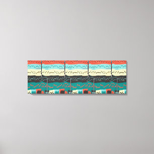 Crazy Sheet Music by Shirley Taylor Canvas Print