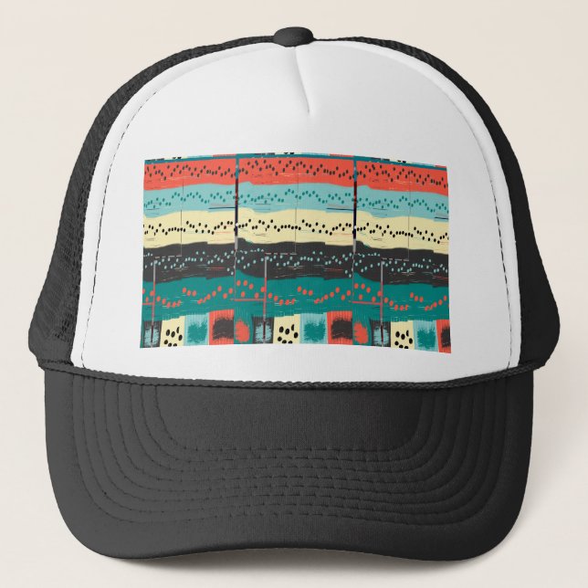 Crazy Sheet Music by Shirley Taylor Trucker Hat (Front)