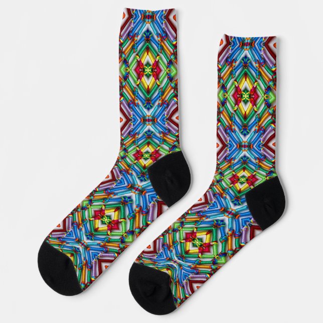 Crazy Sock Design HAMbyWG (Left)