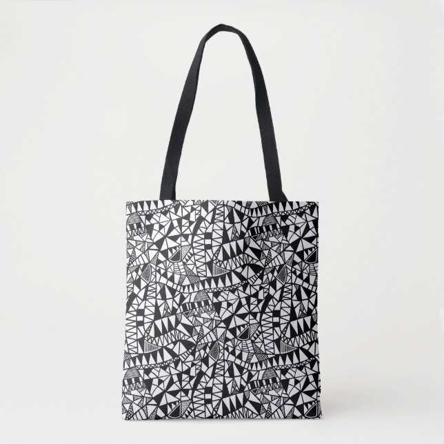 Crazy Structure Pattern 060423 Tote Bag (Front)
