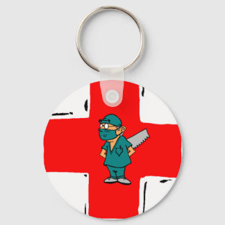 crazy surgeon key ring