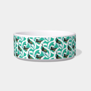 Crazy toilet paper cats bowl