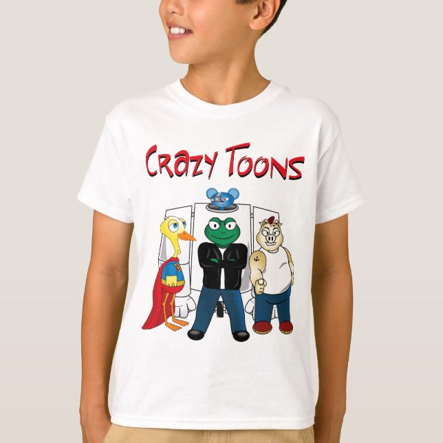 Crazy Toons T-Shirt (Front)