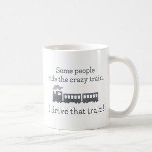 Crazy Train Coffee Mug