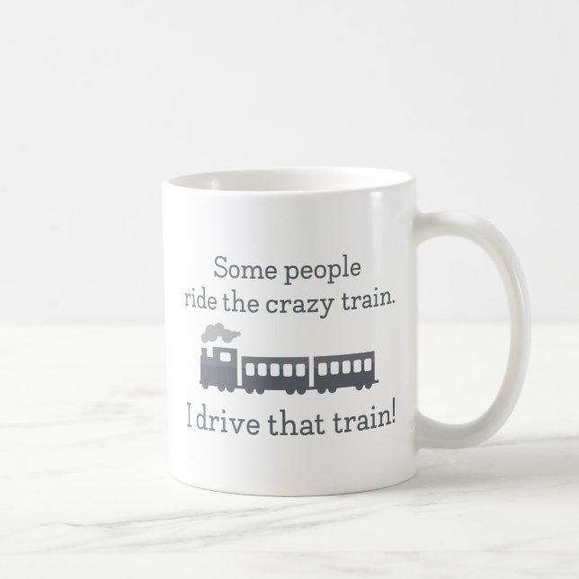 Crazy Train Coffee Mug (Right)