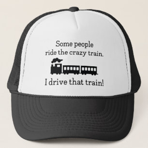 Crazy Train Trucker Hat