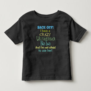 Crazy Ukrainian Baba Colourful Kids Pullover Hoodi