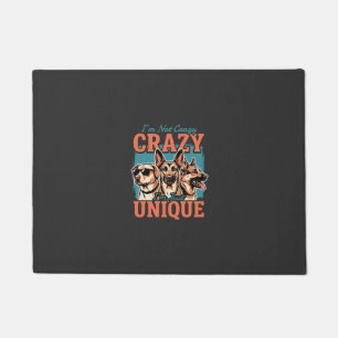 Crazy Unique Dog Lover Doormat